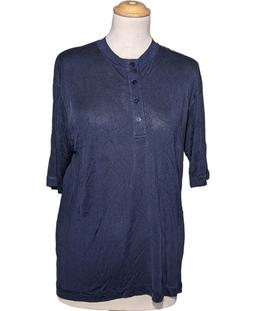 top manches courtes CACHAREL 38 - T2 - M Bleu