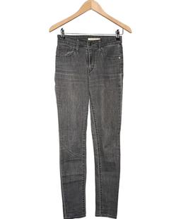 jean slim femme LEVI'S 36 - T1 - S Gris