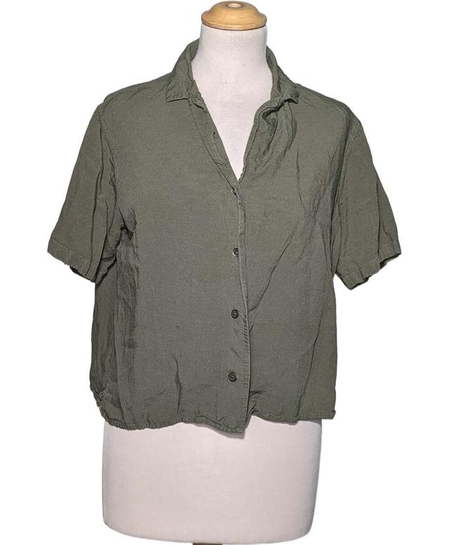 chemise UNIQLO 34 - T0 - XS Vert