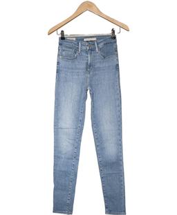 jean slim femme LEVI'S 34 - T0 - XS Bleu