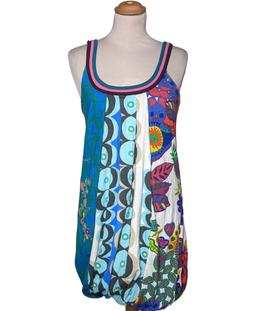 robe courte DESIGUAL 36 - T1 - S Bleu