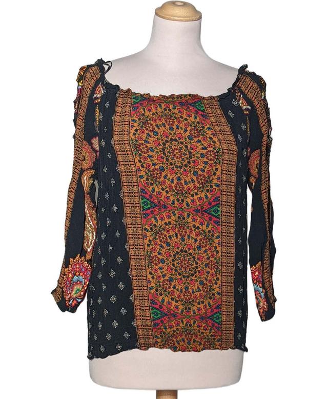 blouse DESIGUAL 34 - T0 - XS Noir