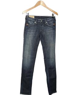 jean slim femme LE TEMPS DES CERISES 34 - T0 - XS Bleu