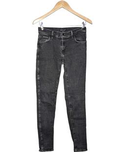 jean slim femme LEVI'S 36 - T1 - S Gris