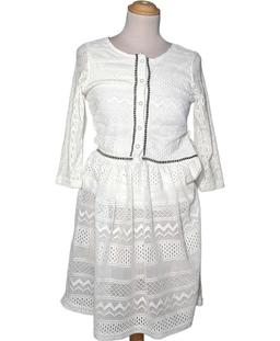 robe courte LA PETITE FRANCAISE 36 - T1 - S Blanc