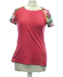 top manches courtes DESIGUAL 36 - T1 - S Rose