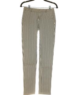 pantalon droit femme SCOTCH AND SODA 34 - T0 - XS Blanc