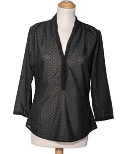 blouse LAURA CLEMENT 36 - T1 - S Noir