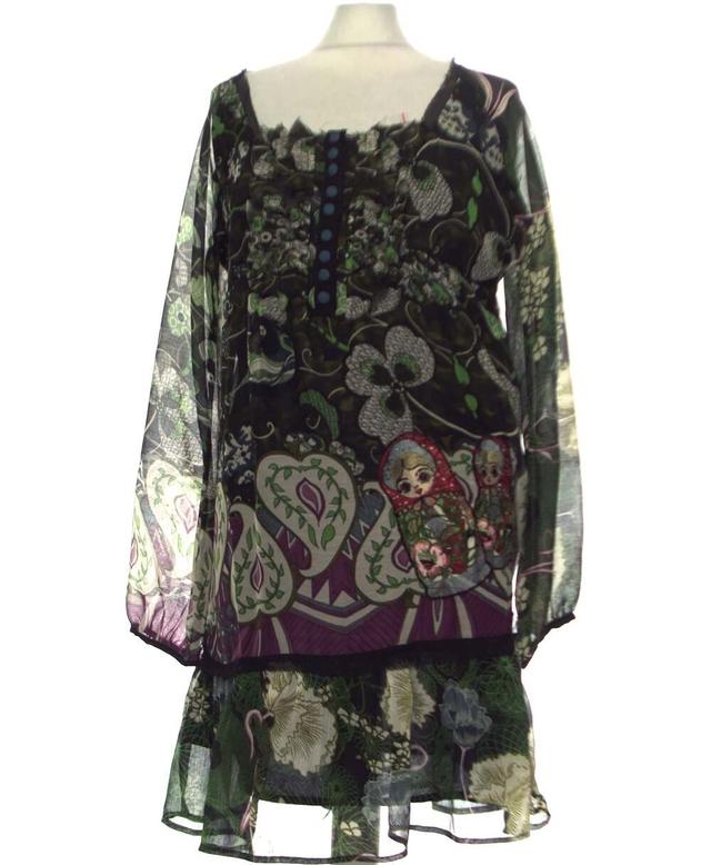 robe courte DESIGUAL 40 - T3 - L Vert