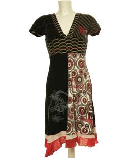 robe mi-longue DESIGUAL 36 - T1 - S Noir