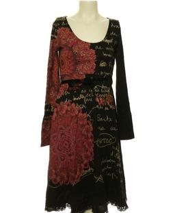 robe mi-longue DESIGUAL 38 - T2 - M Noir