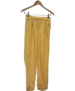 pantalon slim femme GALERIES LAFAYETTE 34 - T0 - XS Jaune