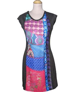 robe courte DESIGUAL 36 - T1 - S Gris