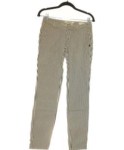 pantalon slim femme SCOTCH AND SODA 34 - T0 - XS Blanc