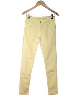 jean slim femme LE TEMPS DES CERISES 36 - T1 - S Jaune