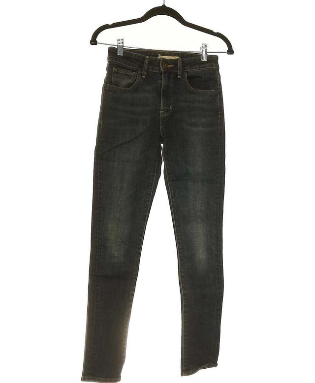 jean slim femme LEVI'S 34 - T0 - XS Bleu