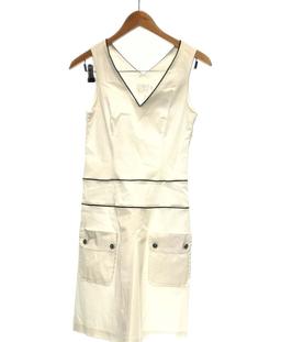 robe courte PAUL BRIAL 36 - T1 - S Blanc