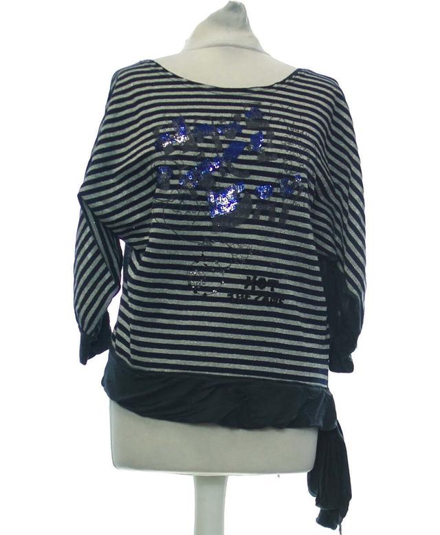 top manches longues DESIGUAL 34 - T0 - XS Bleu