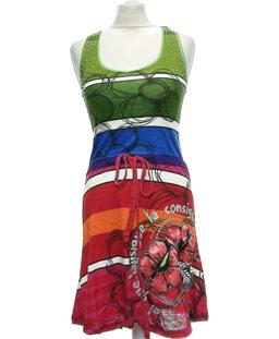 robe courte DESIGUAL 34 - T0 - XS Vert