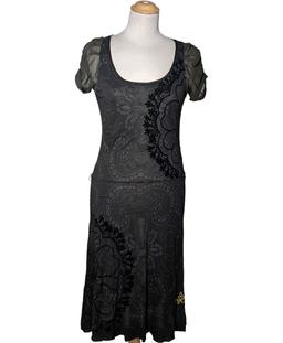 robe mi-longue DESIGUAL 36 - T1 - S Noir