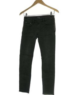 jean droit femme THE KOOPLES 34 - T0 - XS Gris