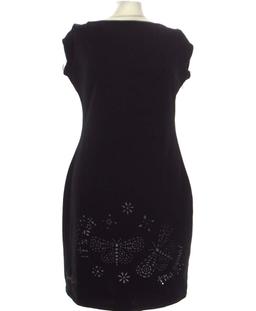 robe mi-longue DESIGUAL 40 - T3 - L Noir