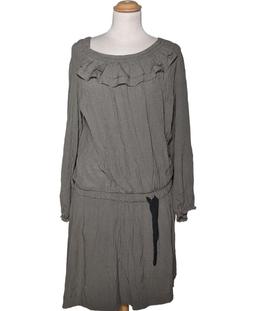 robe courte SANDRO 40 - T3 - L Gris