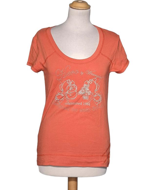 top manches courtes WRANGLER 38 - T2 - M Orange