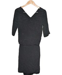 robe mi-longue SANDRO 38 - T2 - M Noir