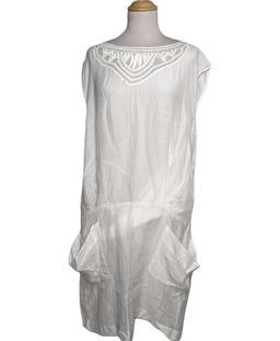 robe courte SANDRO 38 - T2 - M Blanc