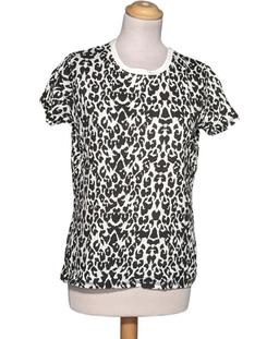 top manches courtes MAJE 38 - T2 - M Blanc