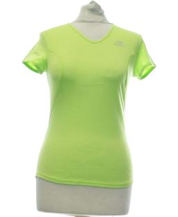 top manches courtes DECATHLON 36 - T1 - S Vert