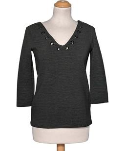 pull femme PHILDAR 34 - T0 - XS Noir