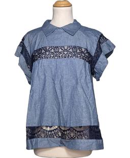 top manches courtes ANGE 36 - T1 - S Bleu