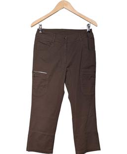 pantalon droit femme PHILDAR 38 - T2 - M Marron