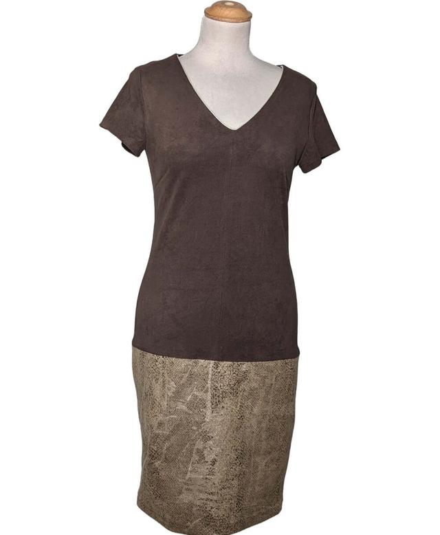 robe courte SEPIA 36 - T1 - S Marron