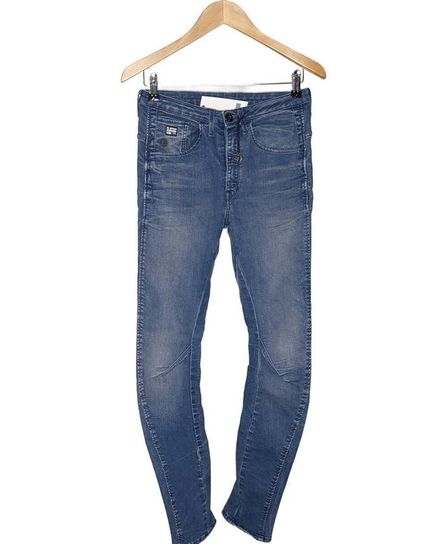 jean slim femme G-STAR 34 - T0 - XS Bleu