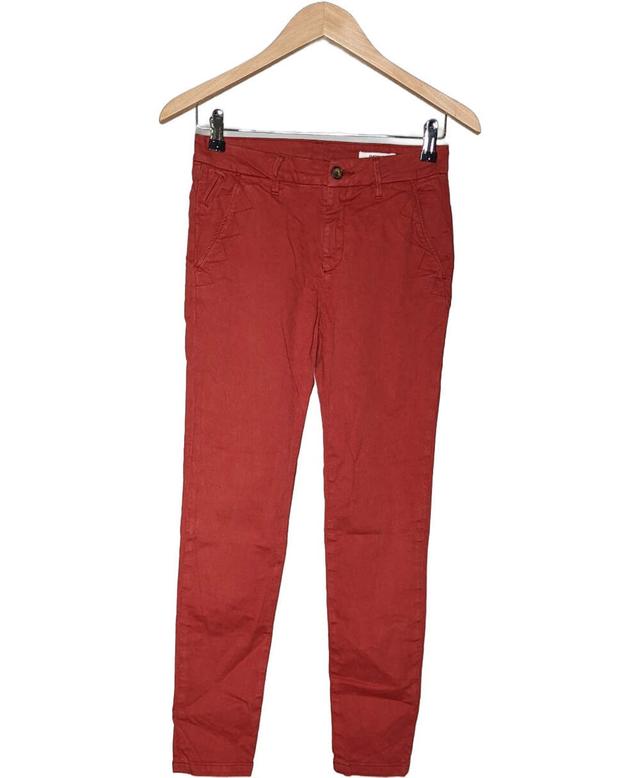 pantalon slim femme REIKO 34 - T0 - XS Rouge