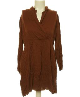 robe courte ANGE 40 - T3 - L Marron