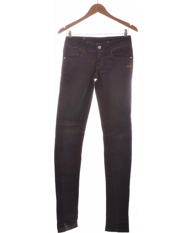 jean slim femme G-STAR 34 - T0 - XS Gris