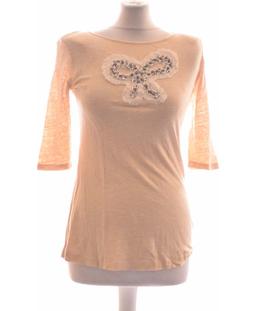 top manches courtes SANDRO 36 - T1 - S Beige