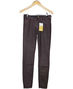 jean slim femme LEE 36 - T1 - S Marron