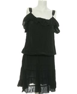 robe mi-longue SANDRO 36 - T1 - S Noir