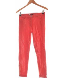 jean droit femme PINKO 34 - T0 - XS Rouge