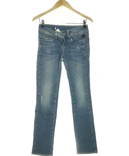 jean slim femme G-STAR 34 - T0 - XS Bleu