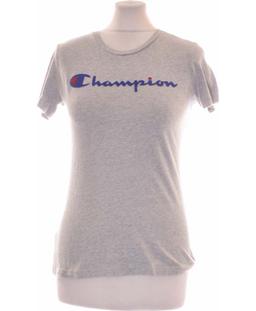 top manches courtes CHAMPION 36 - T1 - S Gris