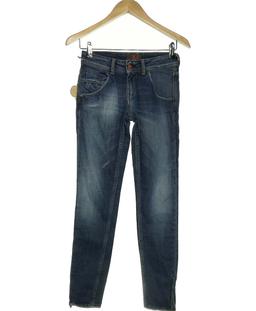 jean slim femme REIKO 34 - T0 - XS Bleu