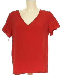 top manches courtes BISCOTE 38 - T2 - M Rouge