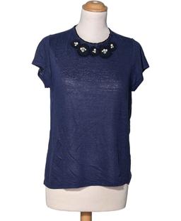 top manches courtes MAJE 36 - T1 - S Bleu