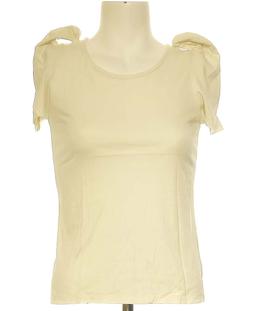 top manches courtes MAJE 36 - T1 - S Blanc